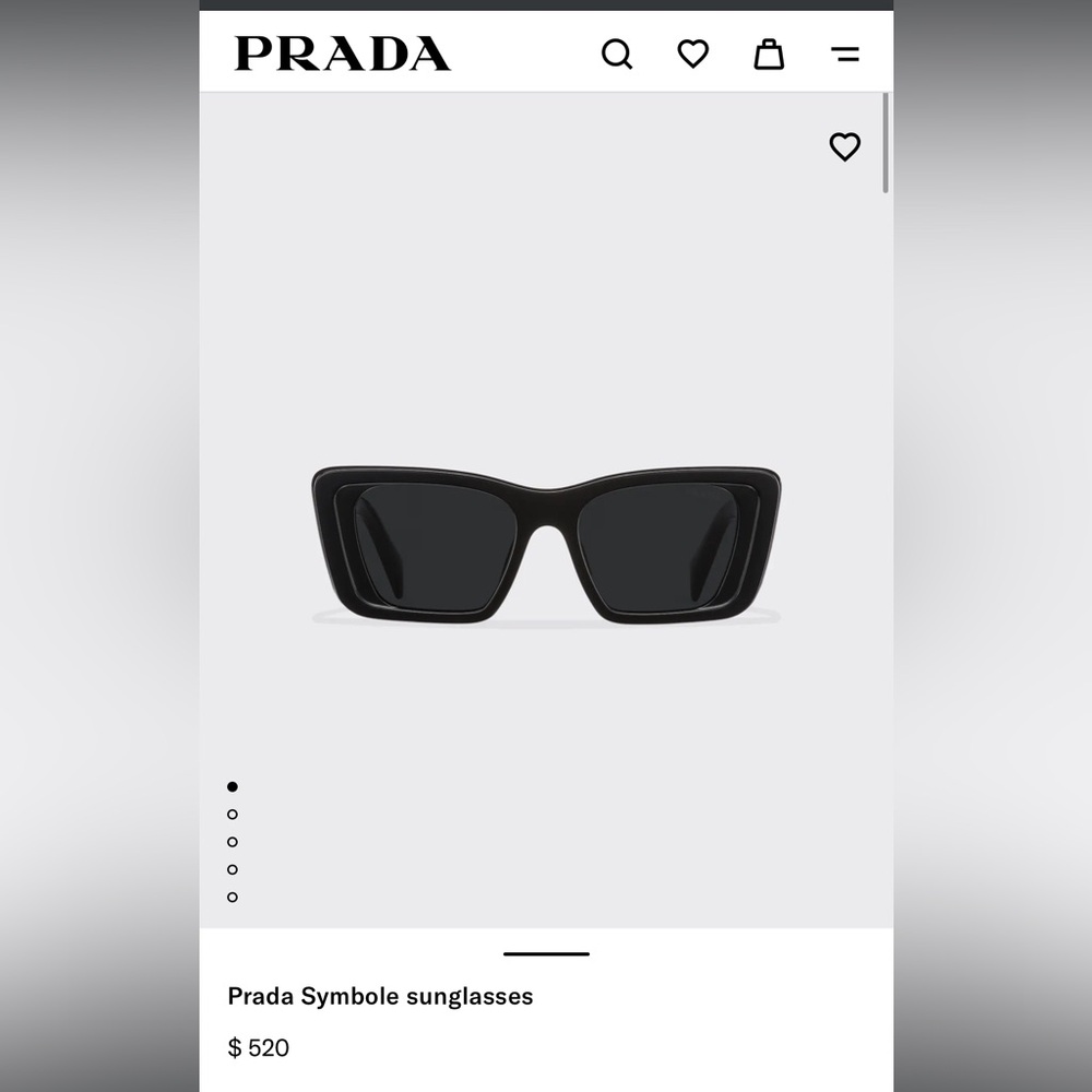 Prada Symbole sunglasses - Picture 2 of 13